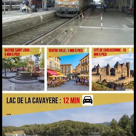 Апартаменты T2 Climatise A 10 Minutes A Pied De La Cite