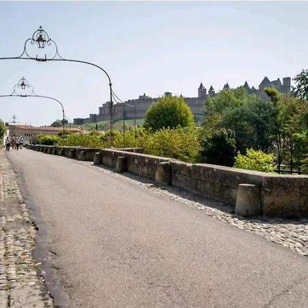 T2 Climatise A 10 Minutes A Pied De La Cite Апартаменты Каркассон